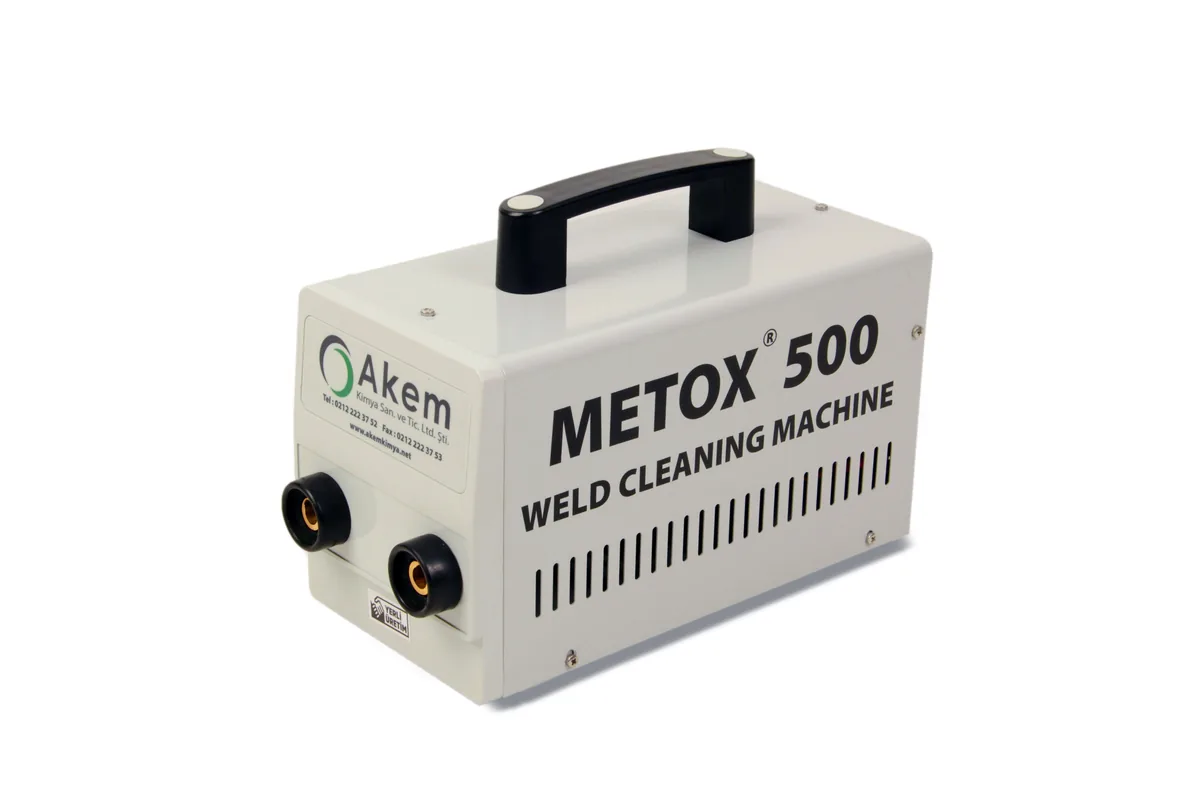 METOX 500 elektrokimyasal kaynak temizleme makinası